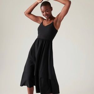 Athleta Elation V-Neck Hybrid Dress size M